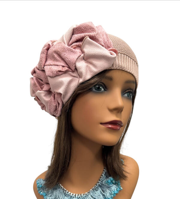 The Neutrals Cotton Knit Beret - Image 2