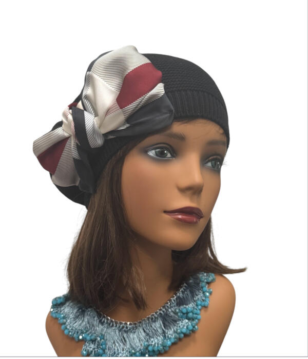 Tweed Black Berets - Image 3