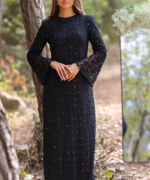Ayala Starlit Lace Gown