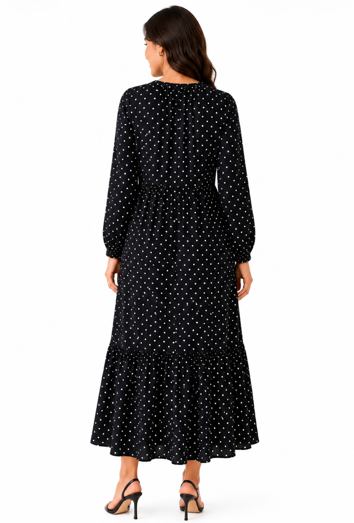 Black/White Square Dress - Image 2