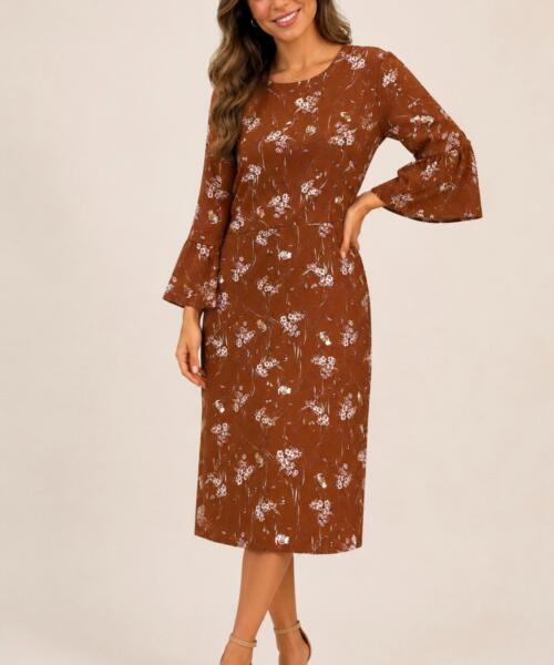 Cinnamon Blossom Dress