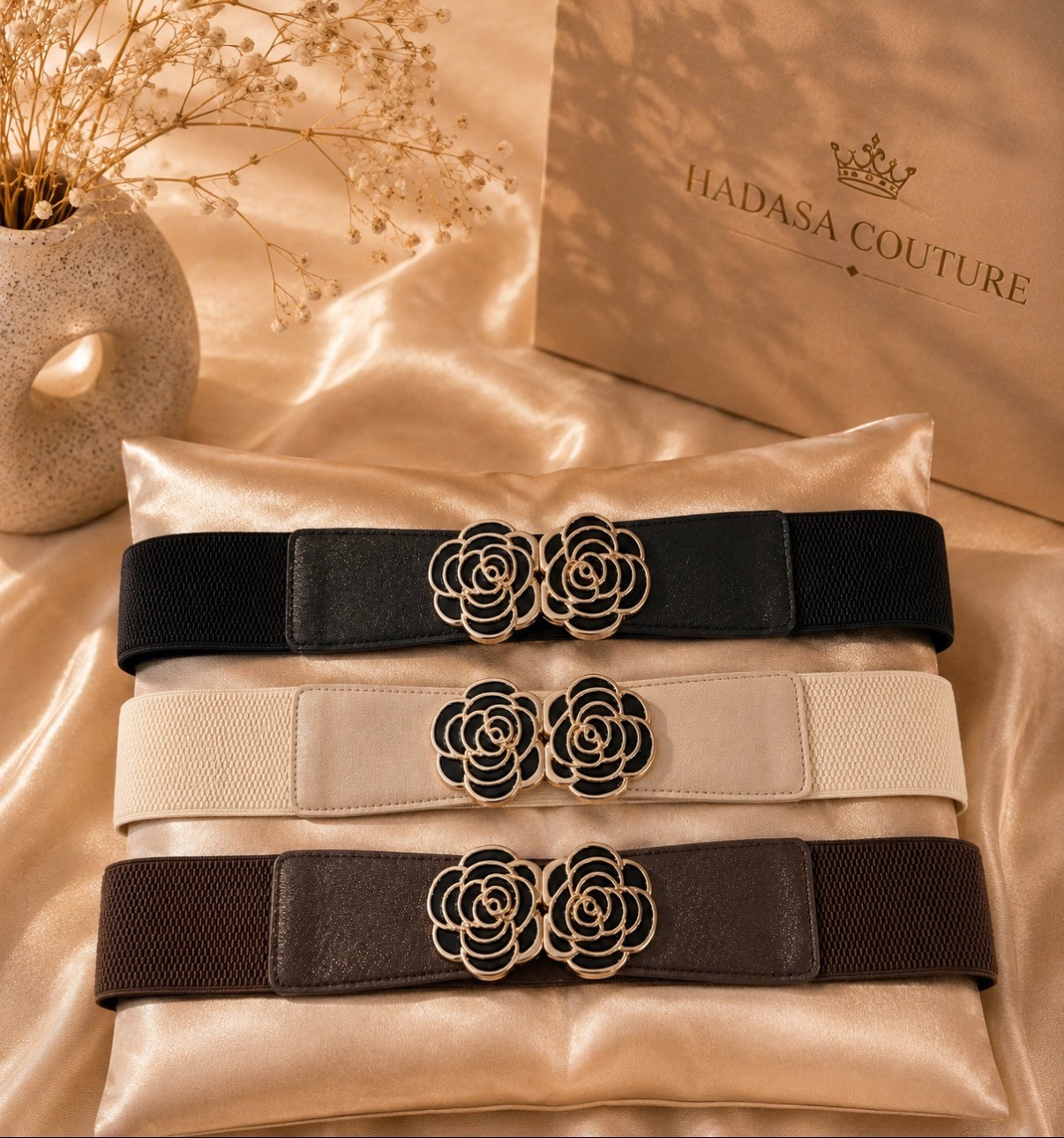 Flower Elastic Belt