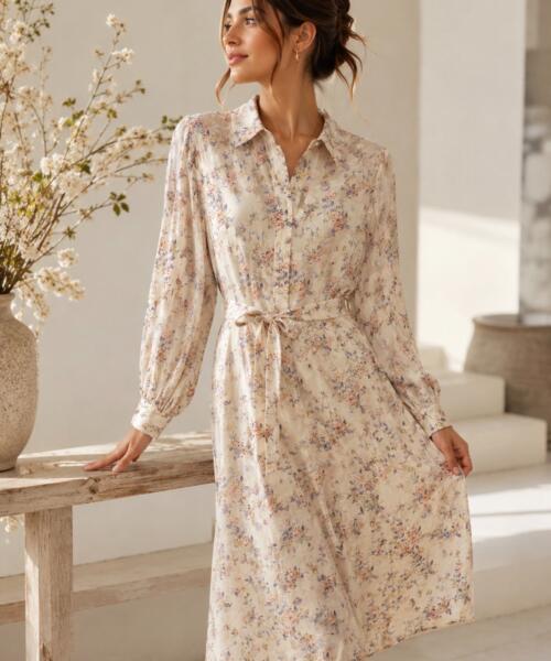 Lavender Garden Dress