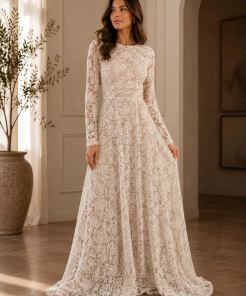 Liel Lace Gown