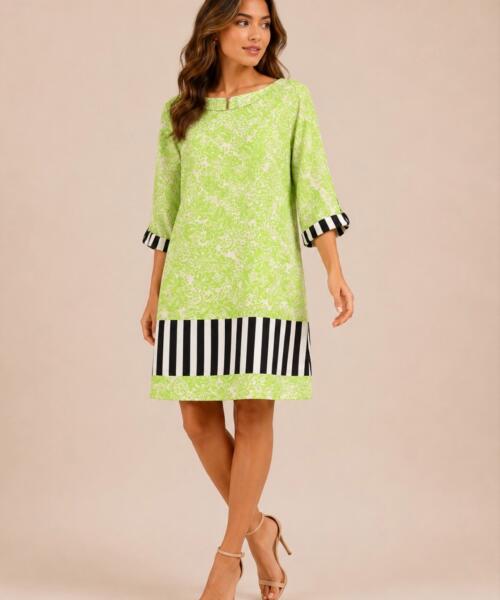 Lime Noir Dress