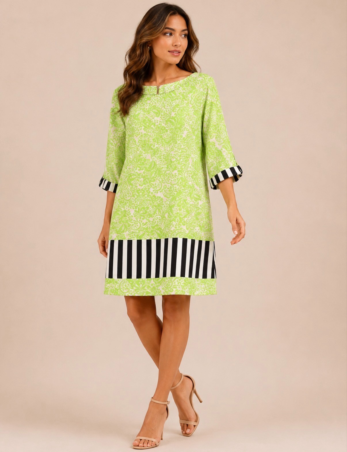 Lime Noir Dress