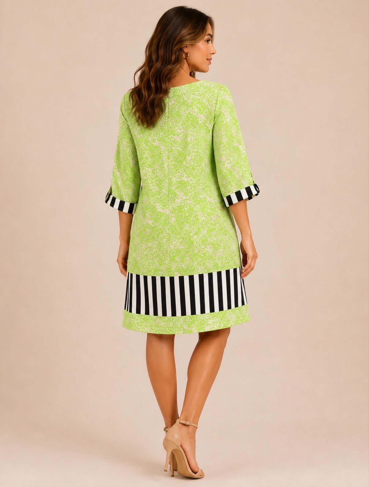 Lime Noir Dress - Image 2