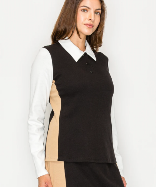 Monaco Contrast Top