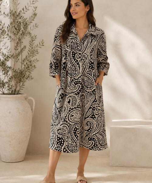 Monroe Paisley Dress