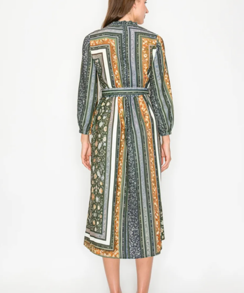 Olive Bloom Midi