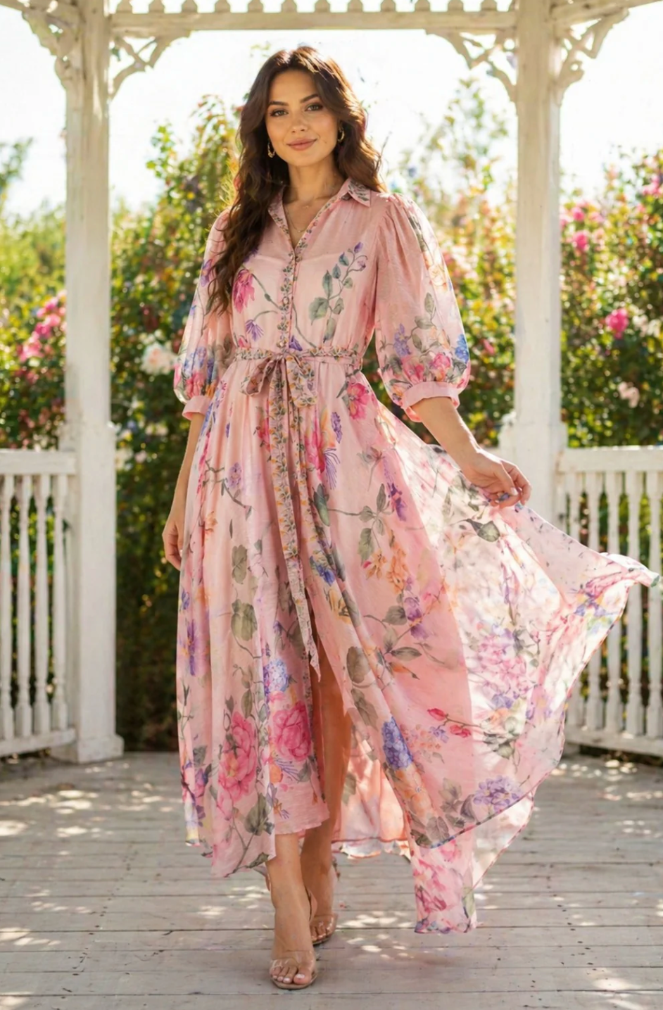 Rosewater Garden Dress