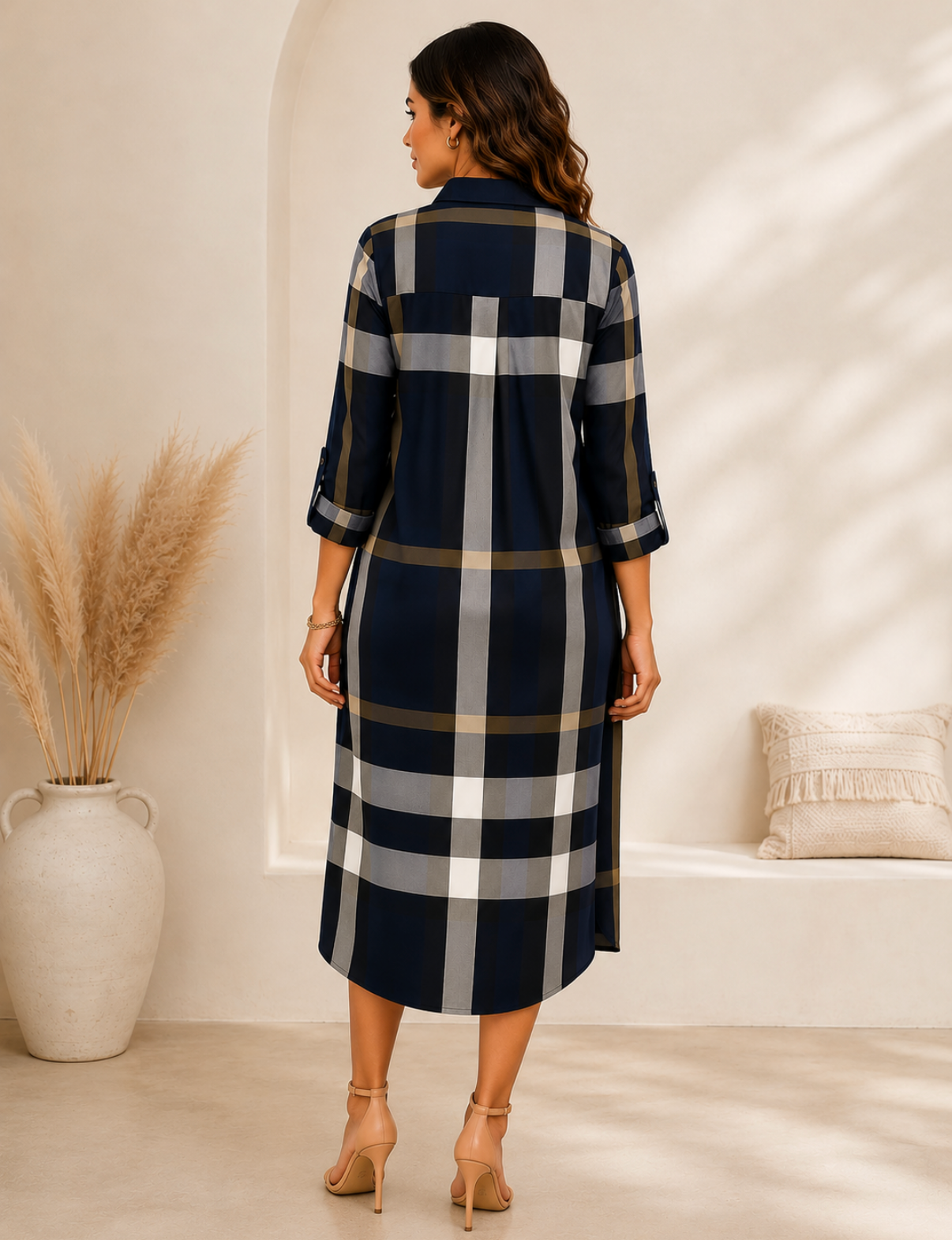 The Oxford Plaid Midi - Image 2