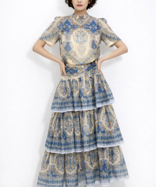 Vintage Blue Tier 2 PCS