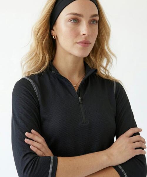 White Stitch Sports/Swim Tee