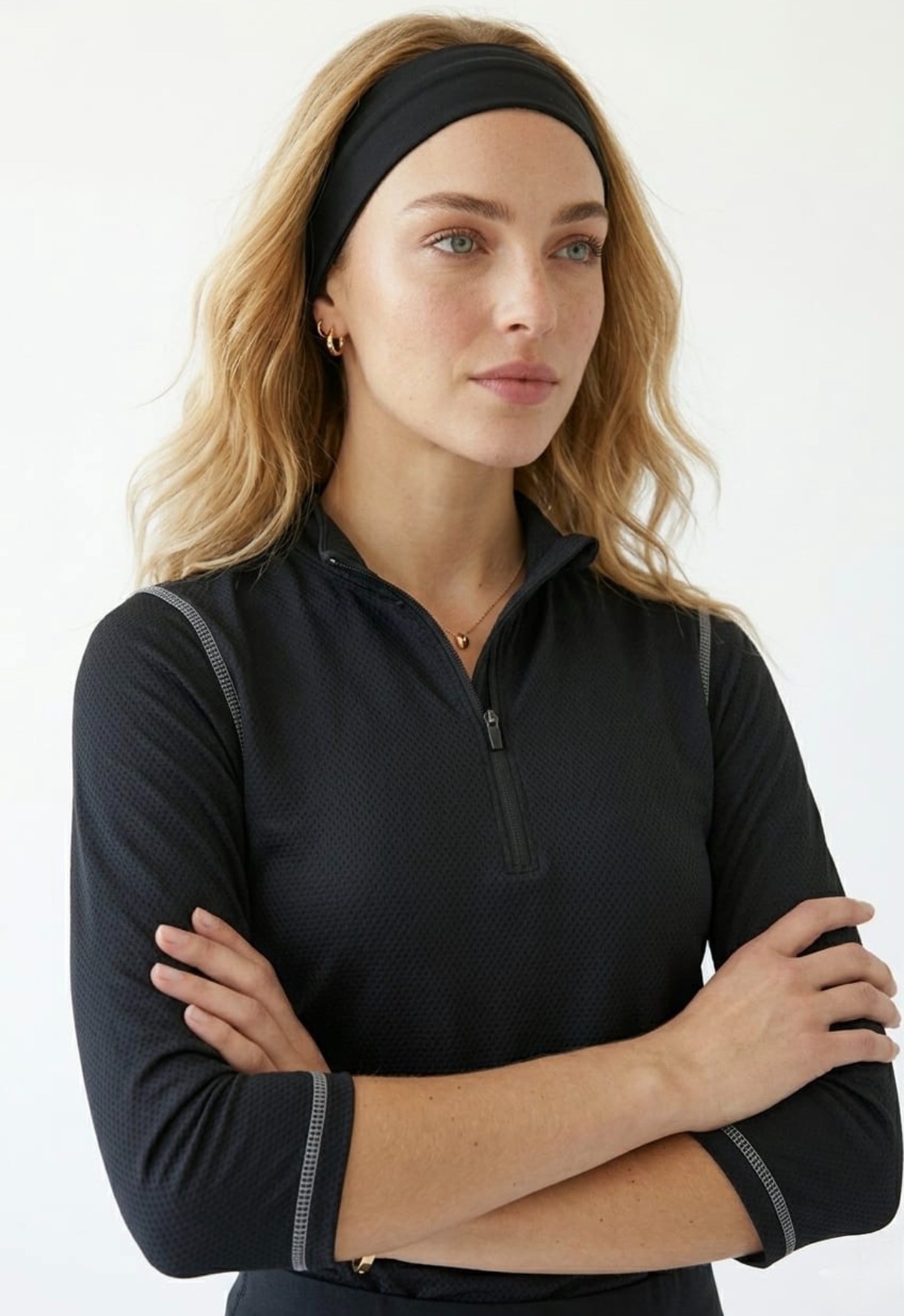 White Stitch Sports/Swim Tee