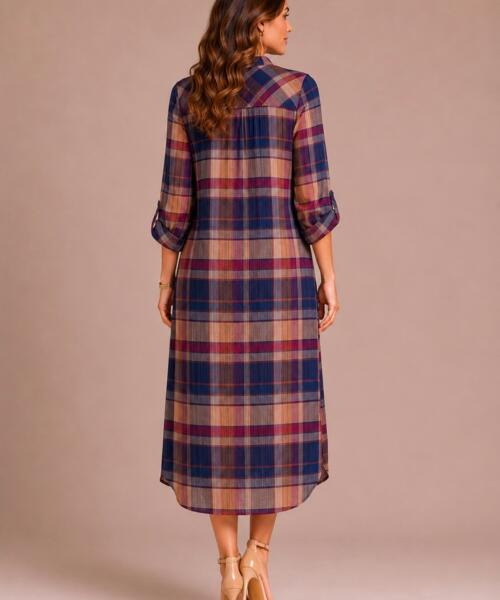 Willow Plaid Dress