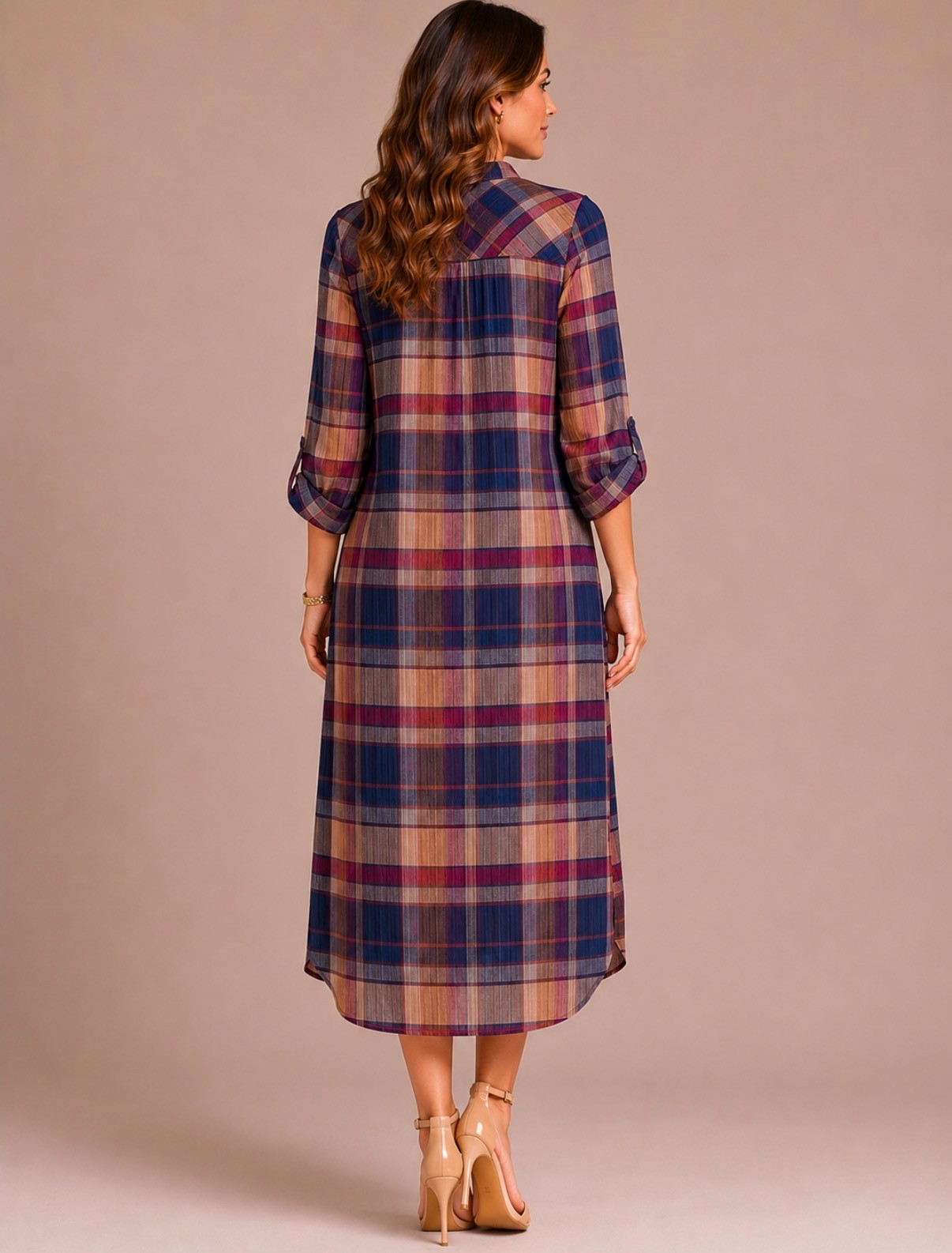 Willow Plaid Dress